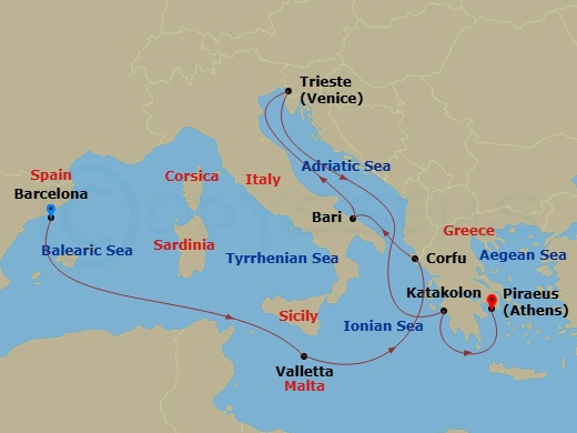 Cruise Map