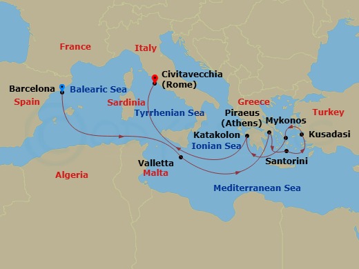 Cruise Map