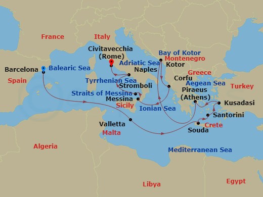 Cruise Map