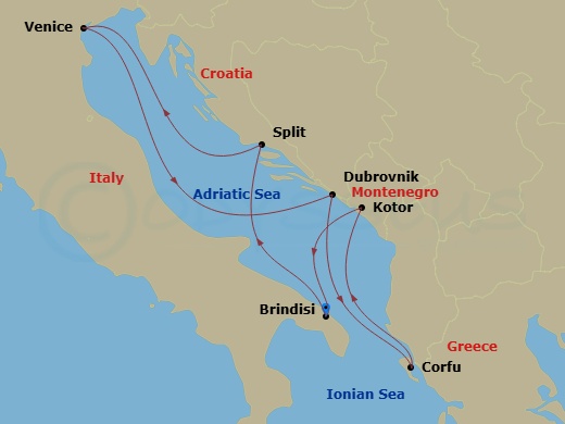 Cruise Map