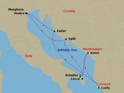 Cruise Map