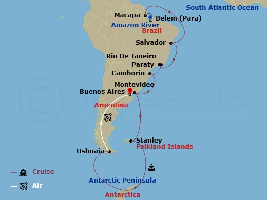 Cruise Map