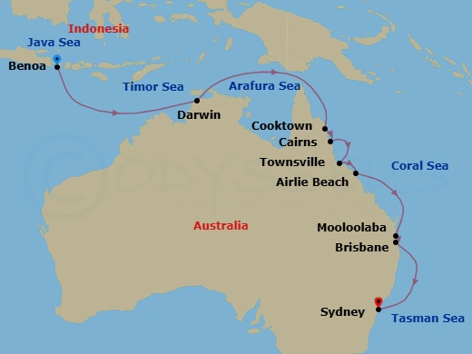 Cruise Map
