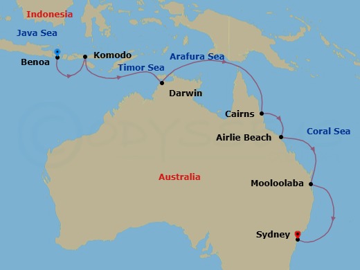 Cruise Map