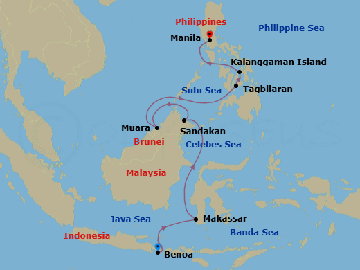 Cruise Map