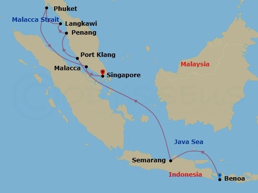 Cruise Map