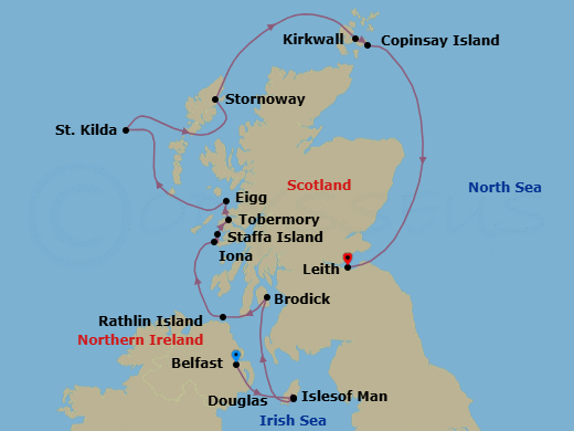 Cruise Map