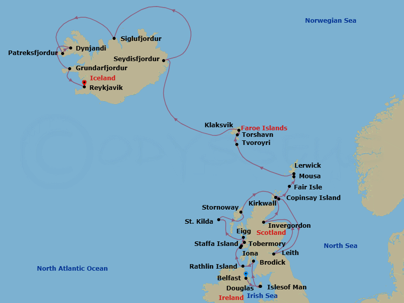 Cruise Map