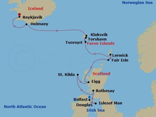 Cruise Map
