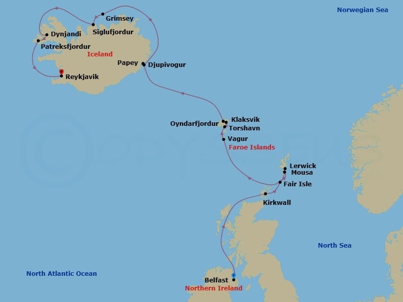 Cruise Map