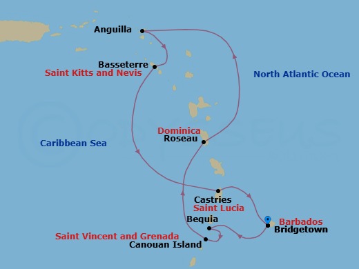 Cruise Map