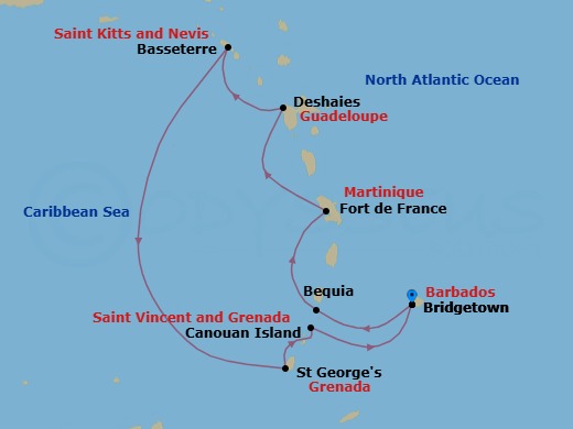 Cruise Map