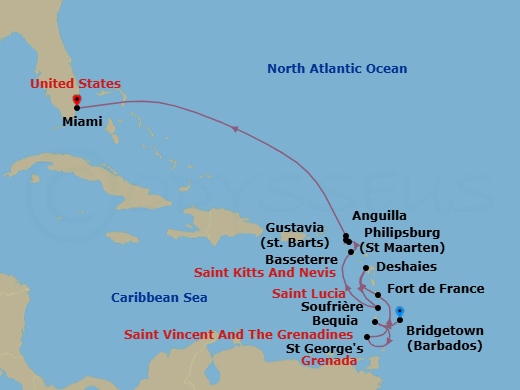 Cruise Map