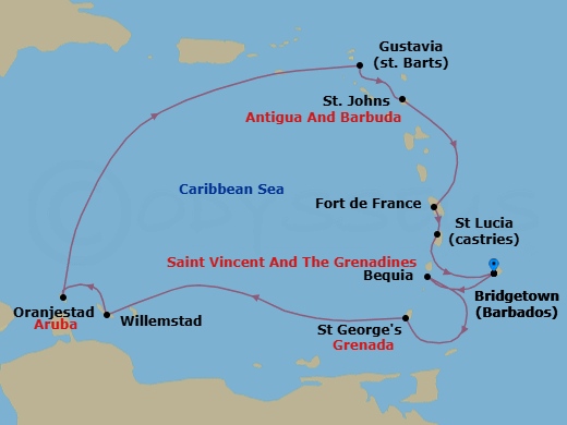 Cruise Map