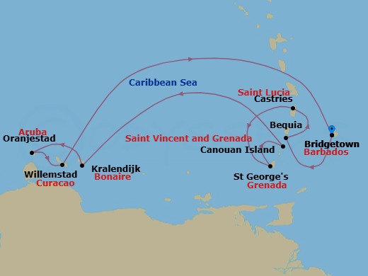 Cruise Map