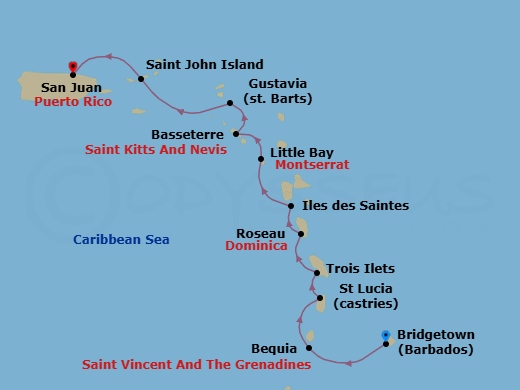 Cruise Map