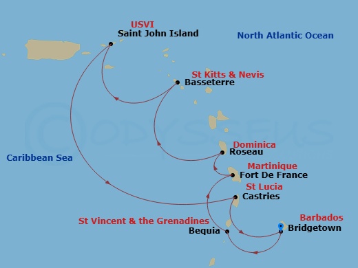 Cruise Map