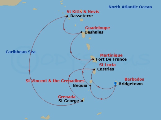 Cruise Map