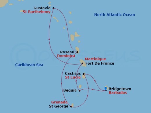 Cruise Map