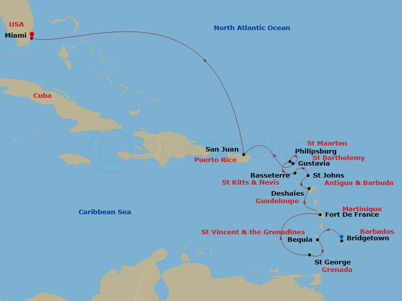Cruise Map