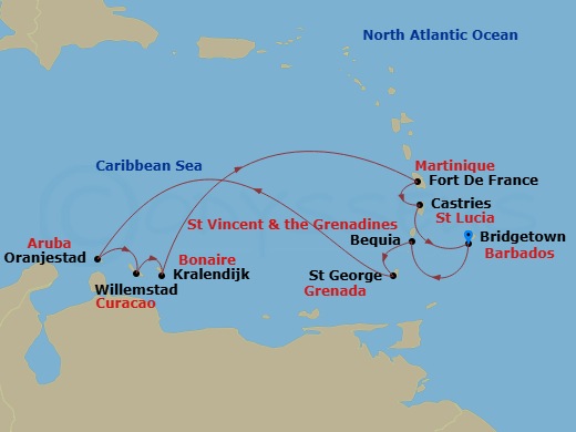 Cruise Map