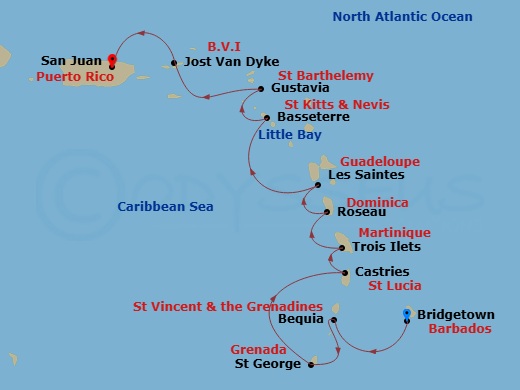 Cruise Map
