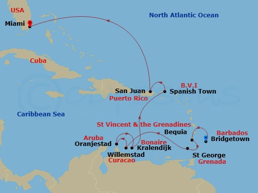 Cruise Map