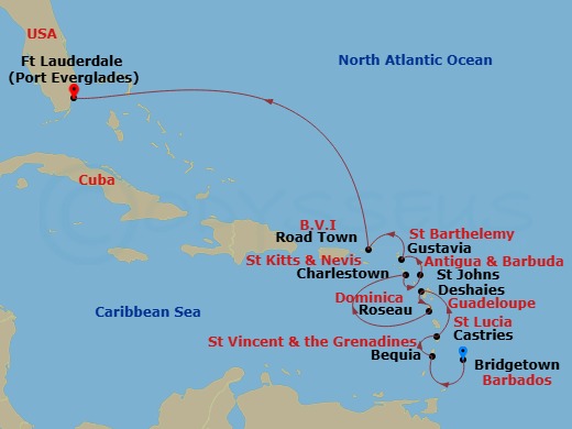 Cruise Map