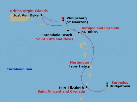 Cruise Map