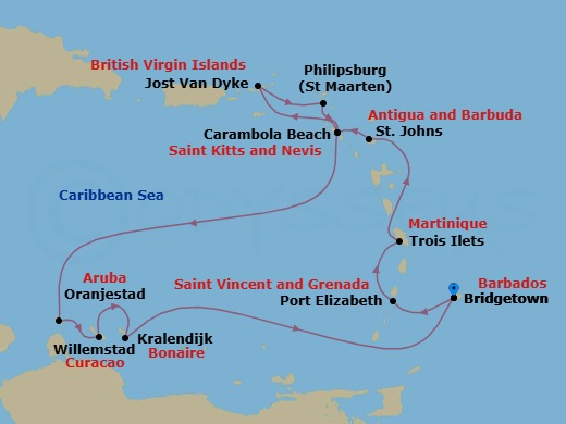 Cruise Map