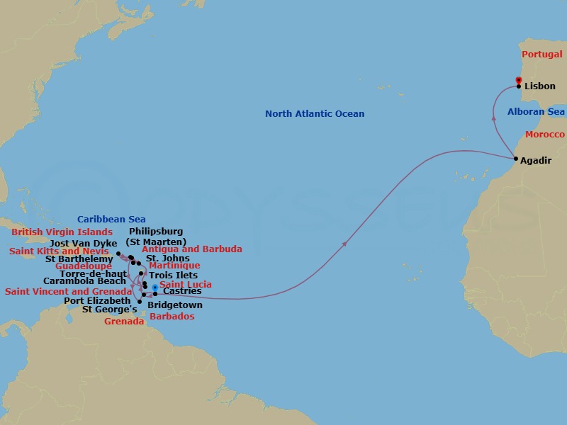 Cruise Map