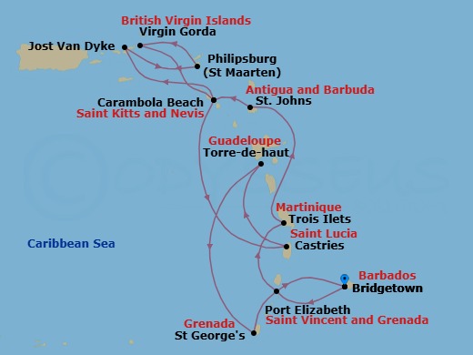 Cruise Map