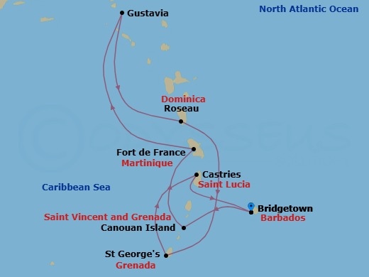 Cruise Map