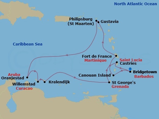 Cruise Map