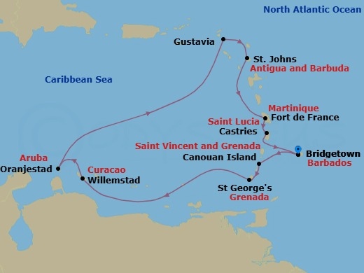 Cruise Map