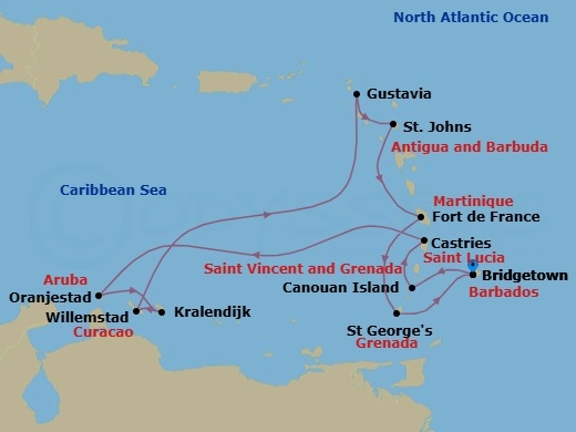 Cruise Map