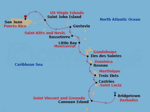 Cruise Map