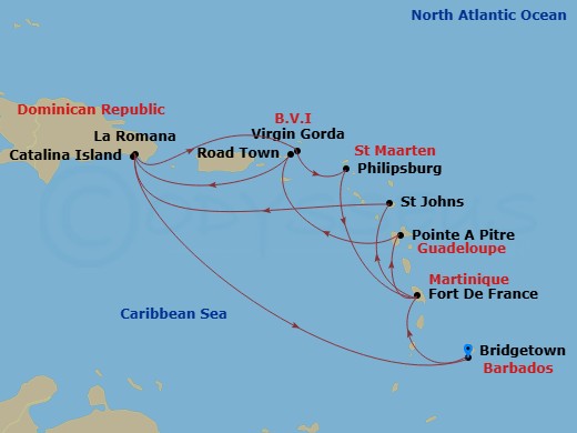 Cruise Map