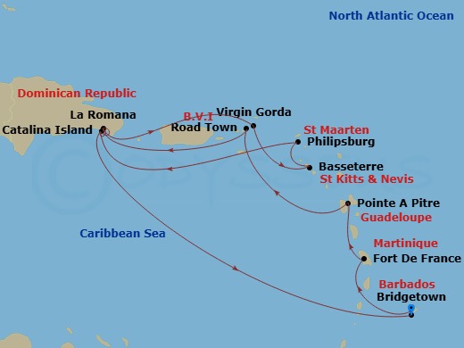 Cruise Map