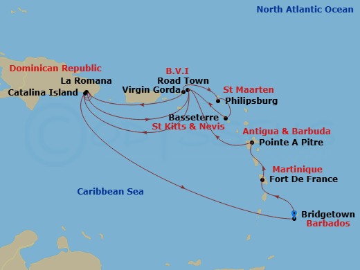 Cruise Map