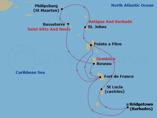 Cruise Map