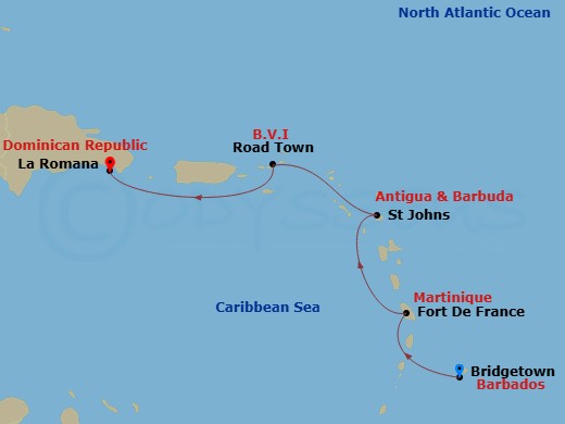 Cruise Map