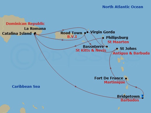 Cruise Map