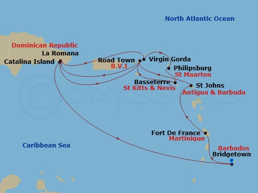 Cruise Map