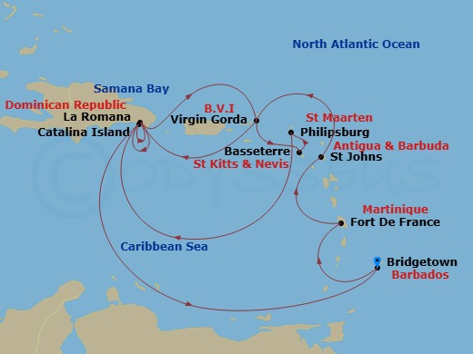 Cruise Map