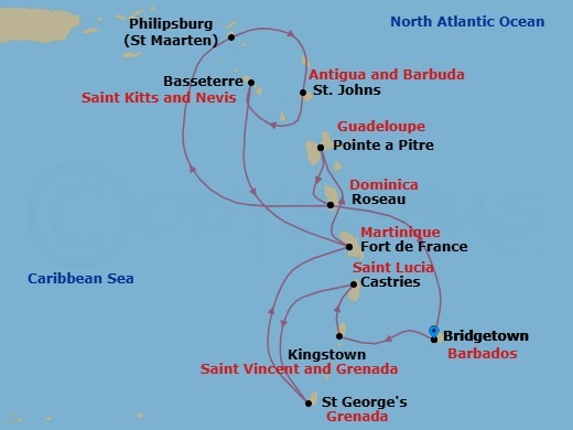 Cruise Map