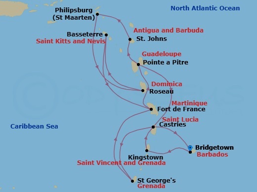 Cruise Map