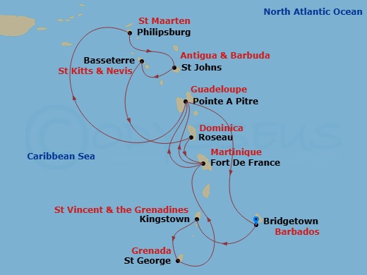 Cruise Map
