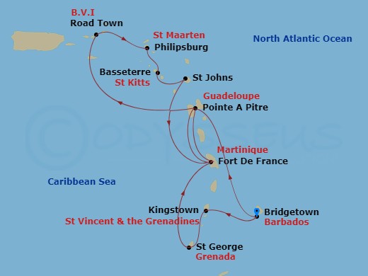 Cruise Map