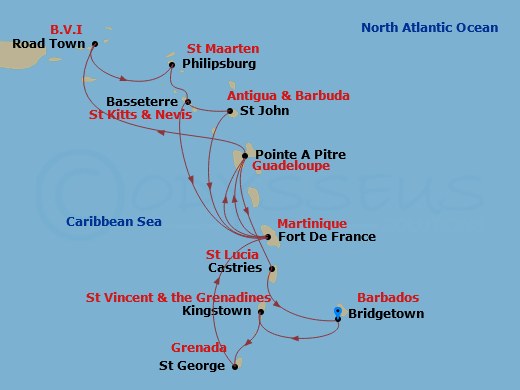 Cruise Map